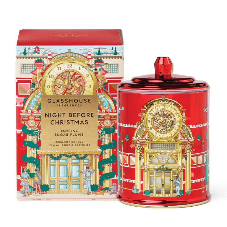 Glasshouse Fragrances Candle 380g - Night Before Christmas