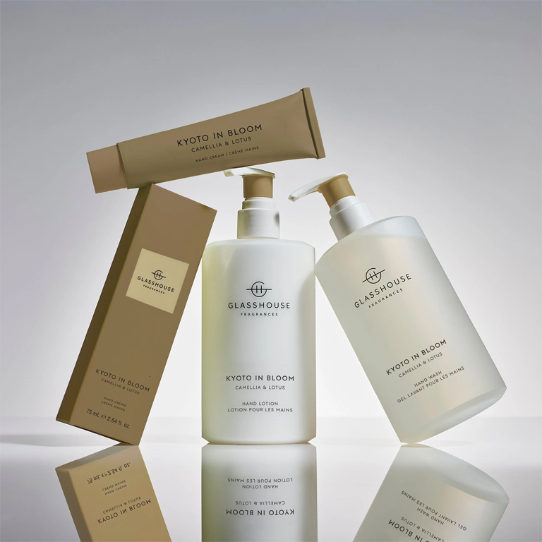 Glasshouse Fragrances Hand Cream - Kyoto in Bloom