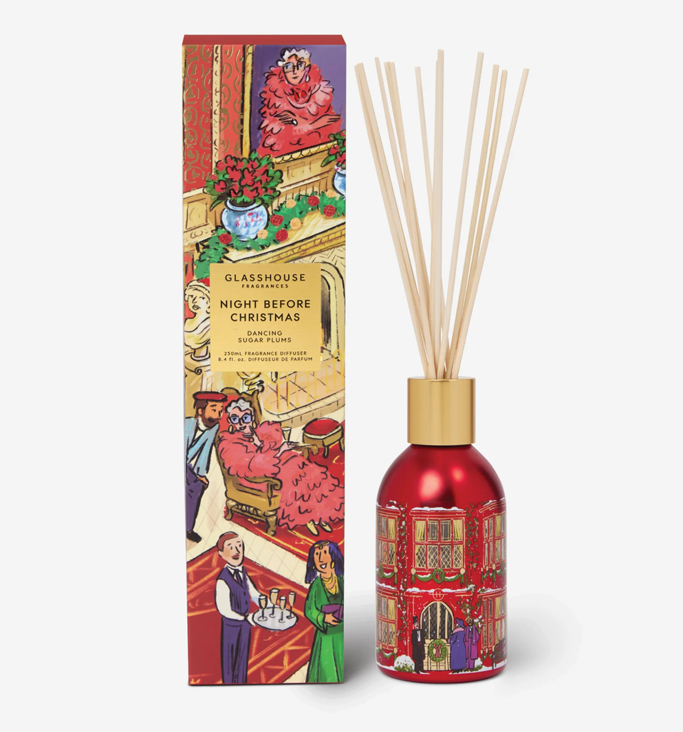 Glasshouse Fragrances Diffuser - Night Before Christmas