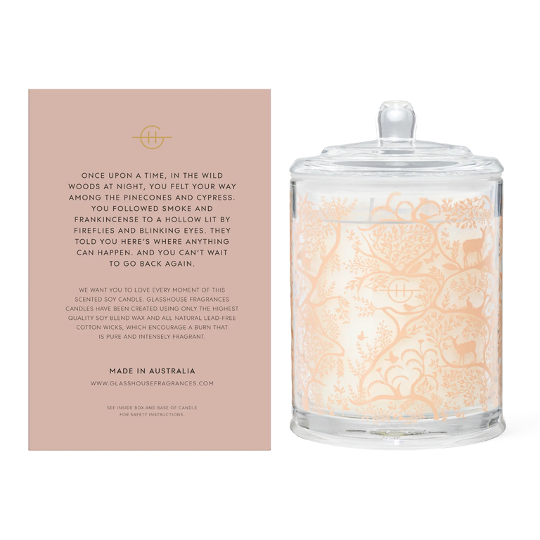 Glasshouse Fragrances Candle 380g - Sacred Hollow
