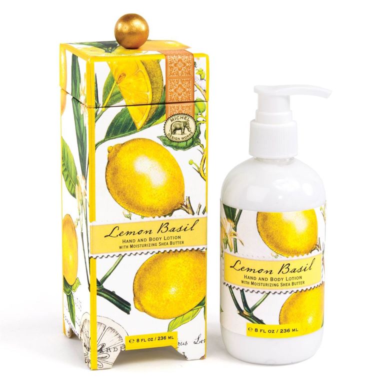 Michel Design Works Hand & Body Lotion - Lemon Basil