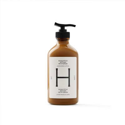 Health Hut Hand & Body Lotion - Eucalyptus, Vetiver & Petitgrain