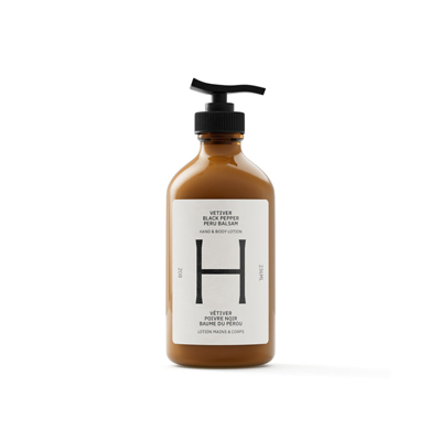 Health Hut Hand & Body Lotion - Vetiver, Black Pepper & Peru Balsam
