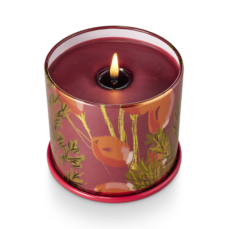 Illume Vanity Tin Candle Large - Crimson Woods