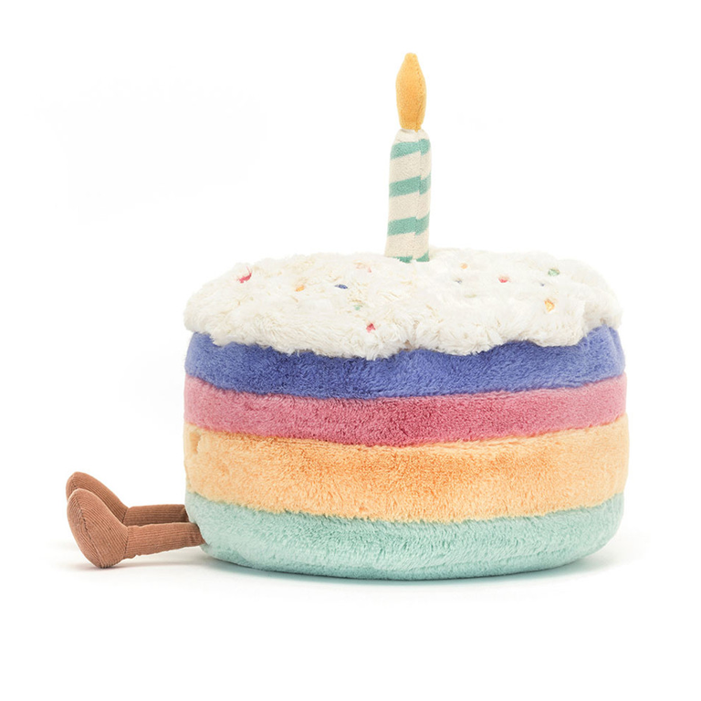 Jellycat Amuseables - Rainbow Birthday Cake