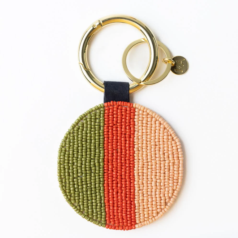 Ink&Alloy Bag Charm/Key Ring - Olives