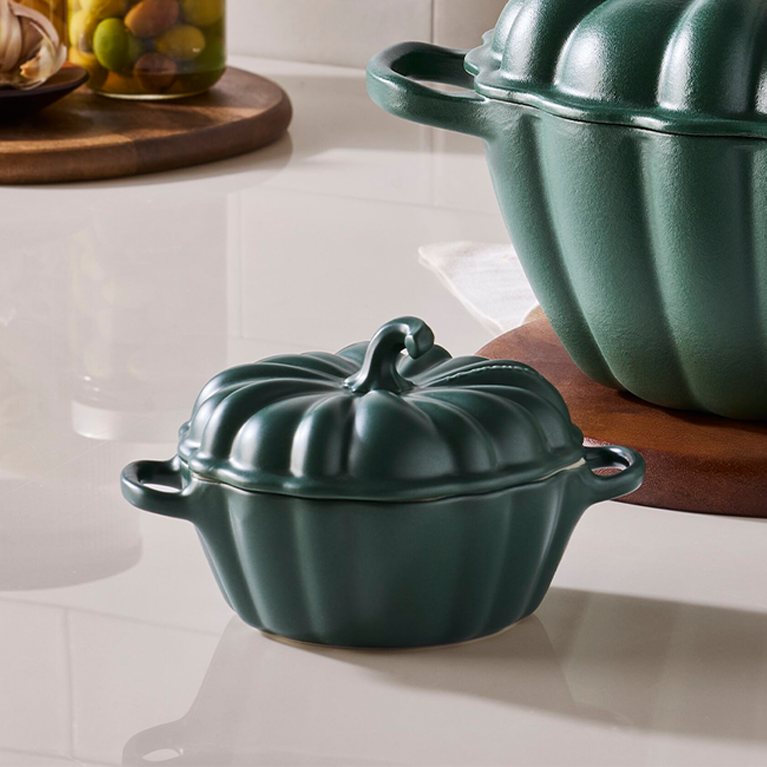 Le Creuset Mini Pumpkin Cocotte - Forêt