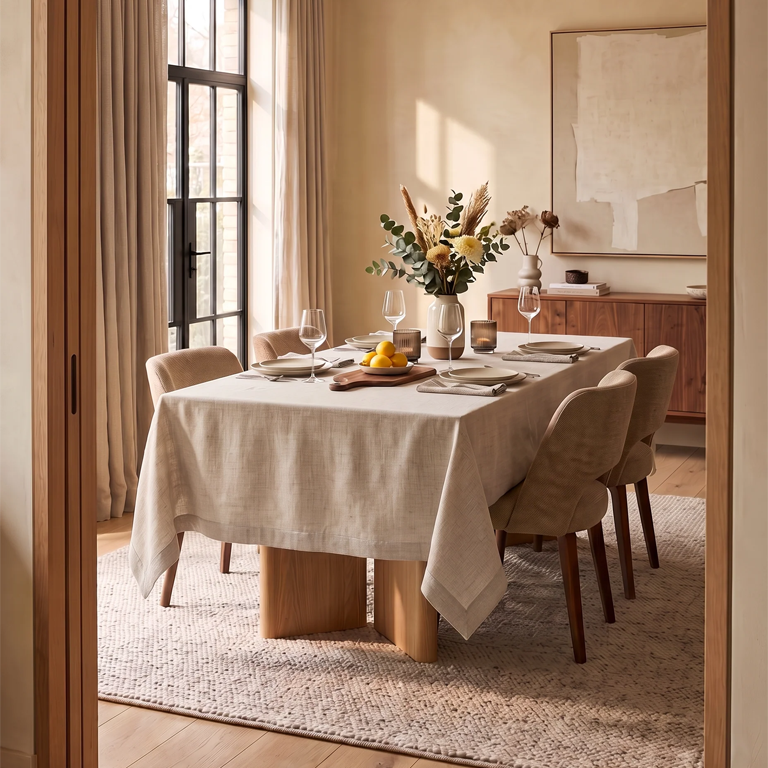 Linen Way Barnville Tablecloth 70" x 108"