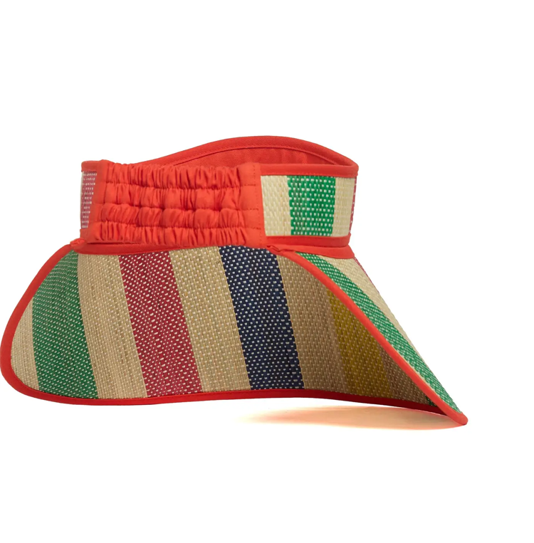 Lorna Murray Sun Bathe Visor - Tangerine Sunshine Medium