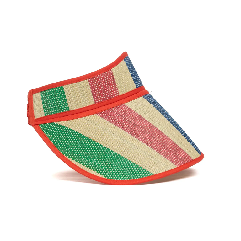 Lorna Murray Sun Bathe Visor - Tangerine Sunshine Large