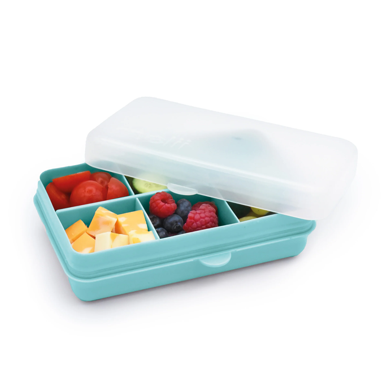 Melii Snackle Box Mini 6 Compartments - Blue