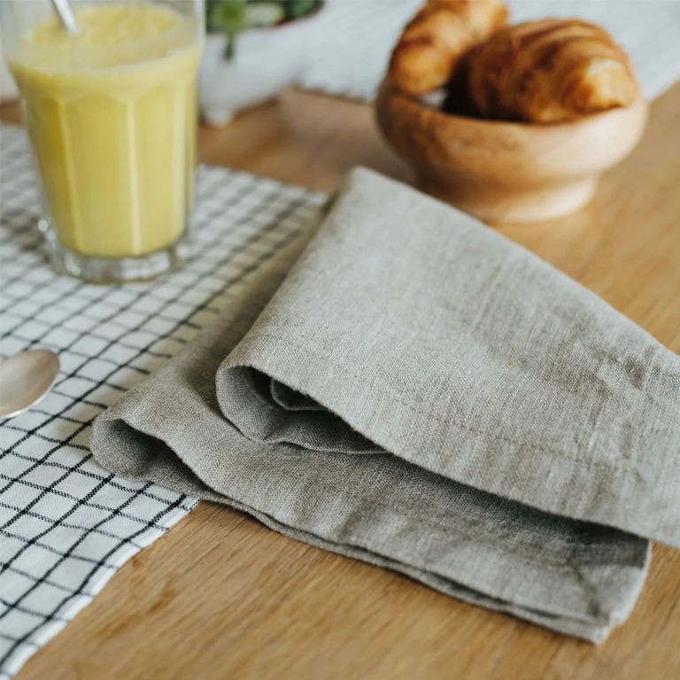 Linen Tales Napkins - Natural Set of 2