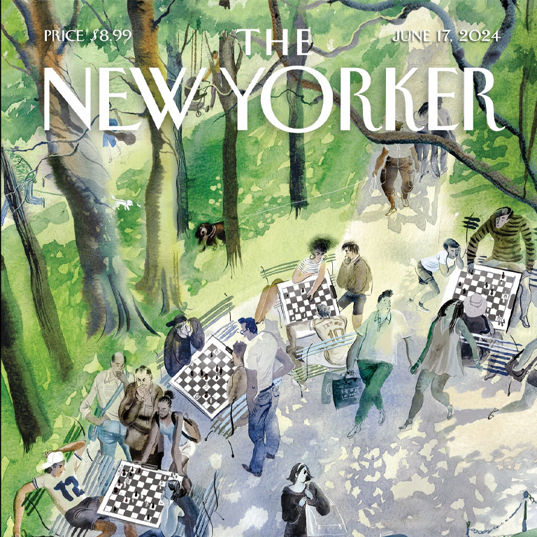 New York Puzzle Company - THE NEW YORKER | Pawns In The Park