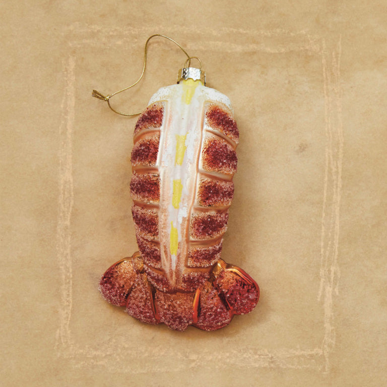 Creative Co-op Ornament - Lobster Tail