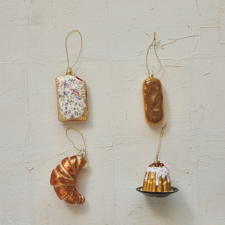 Creative Co-op Ornament - Croissant
