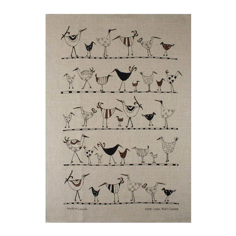 Rain Goose Tea Towel Oyster Catcher