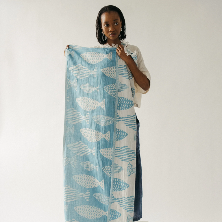 Pokoloko Towel - Saltwater Fish