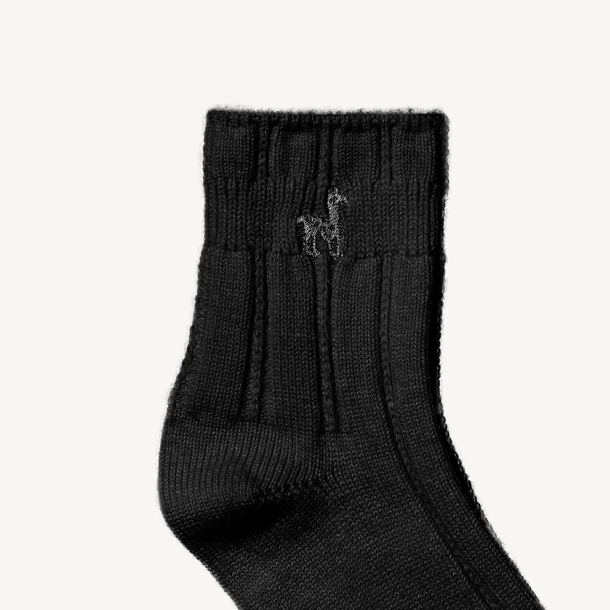 Pokoloko Baby Alpaca Vivan Socks - Black