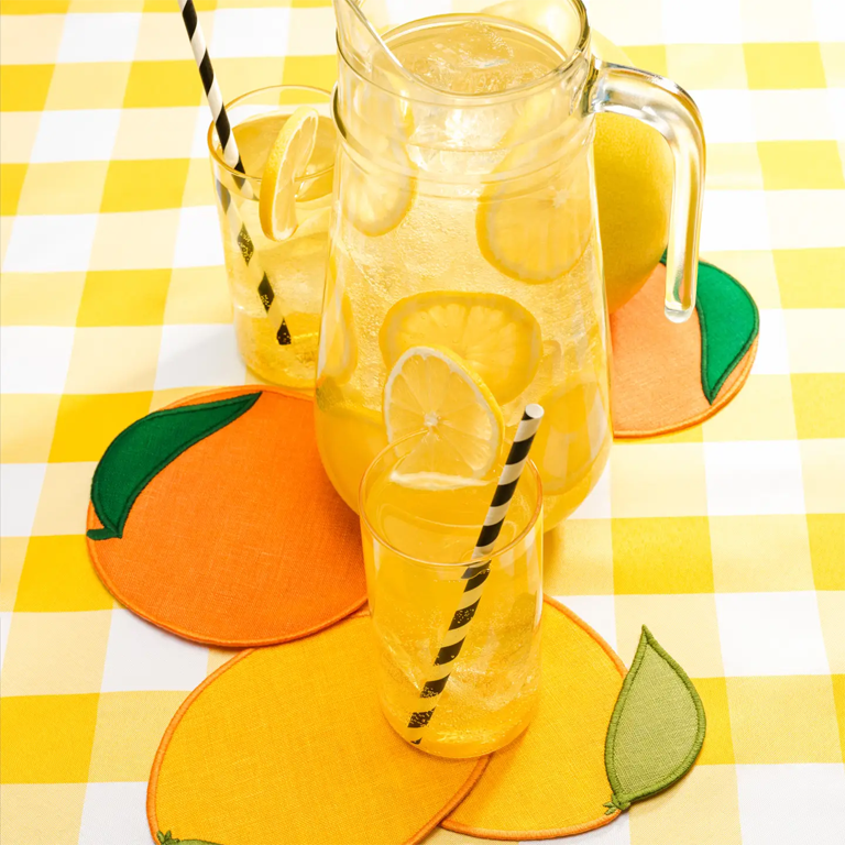 Piecework Puzzles Cocktail Napkins - Citrus