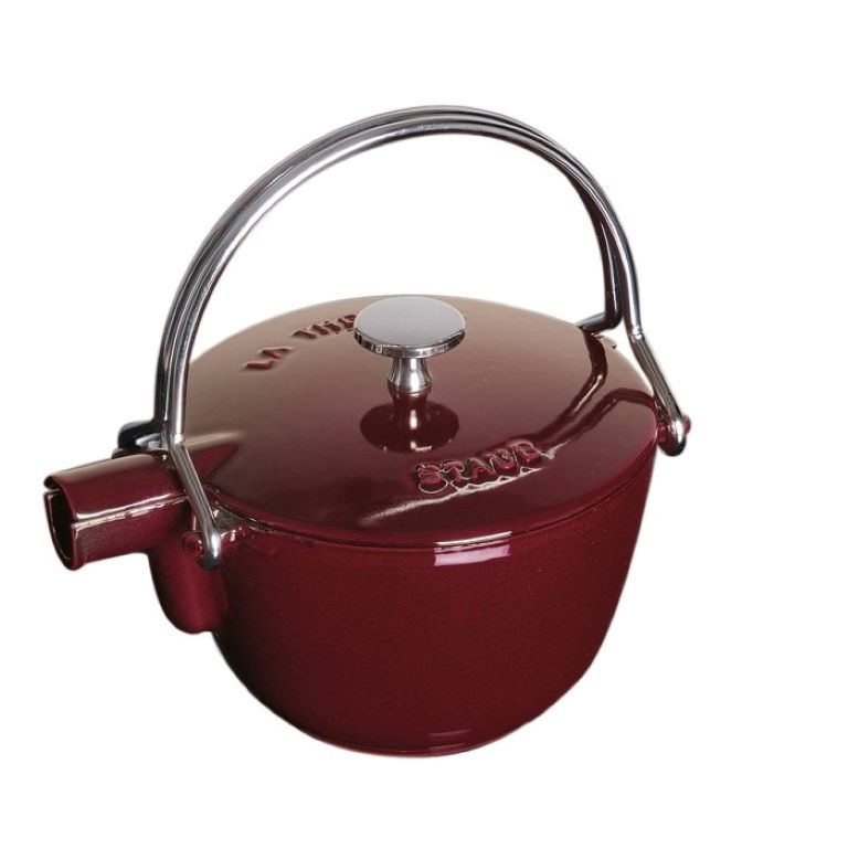 STAUB Round Teapot - Grenadine