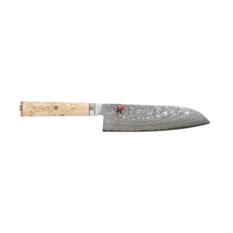 HENCKELS Miyabi Birchwood SG2 Santoku Knife 7"