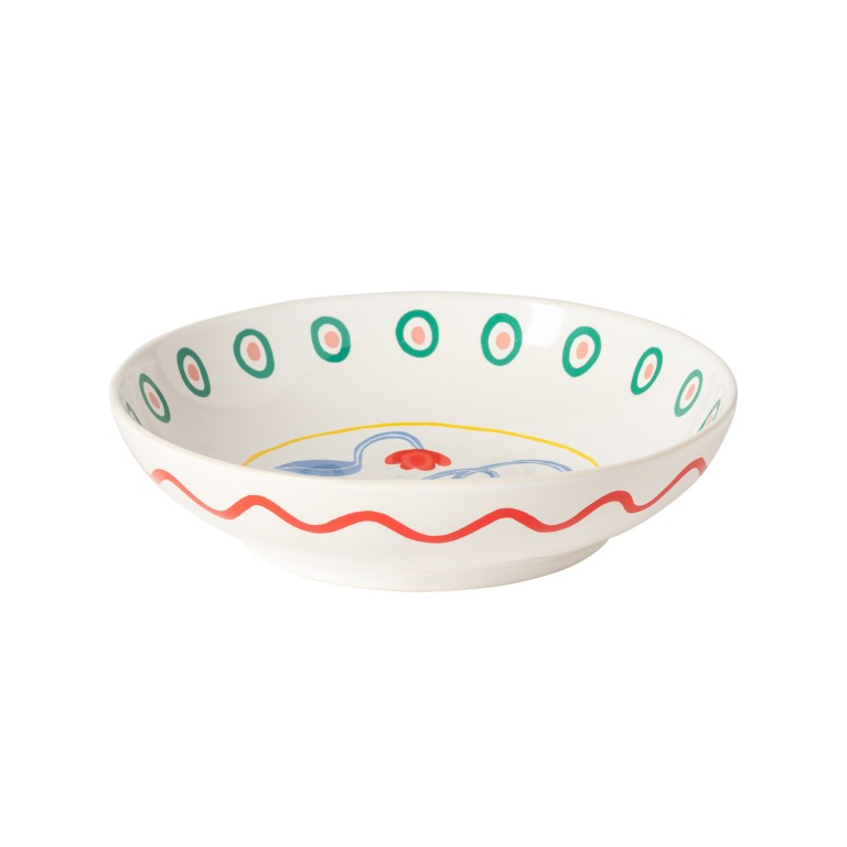 Costa Nova Summer Bliss Soup/Pasta Bowl - Tulip