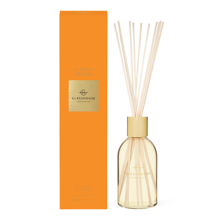 Glasshouse Fragrances Diffuser - St.Barts Bronze