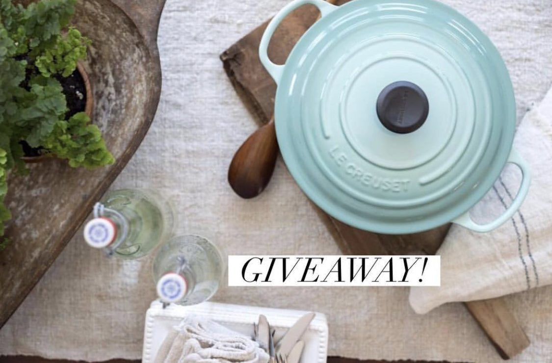 Le Creuset GIVEAWAY!