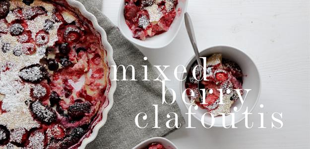 RECIPE - Mixed Berry Clafoutis