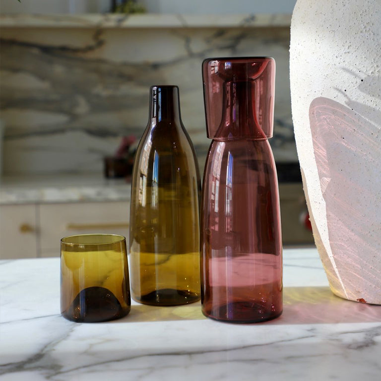 DFL Verre glass water carafe