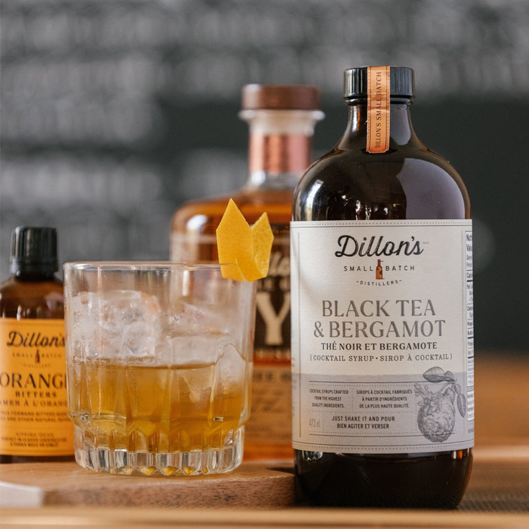Dillon's Small Batch Distillers Cocktail Syrup - Black Tea &amp; Bergamot