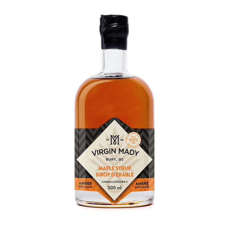 Virgin Mady Maple Syrup 500ml - Amber