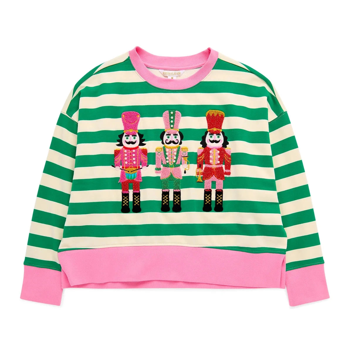 Shiraleah Sweatshirt - Nutcrackers Striped