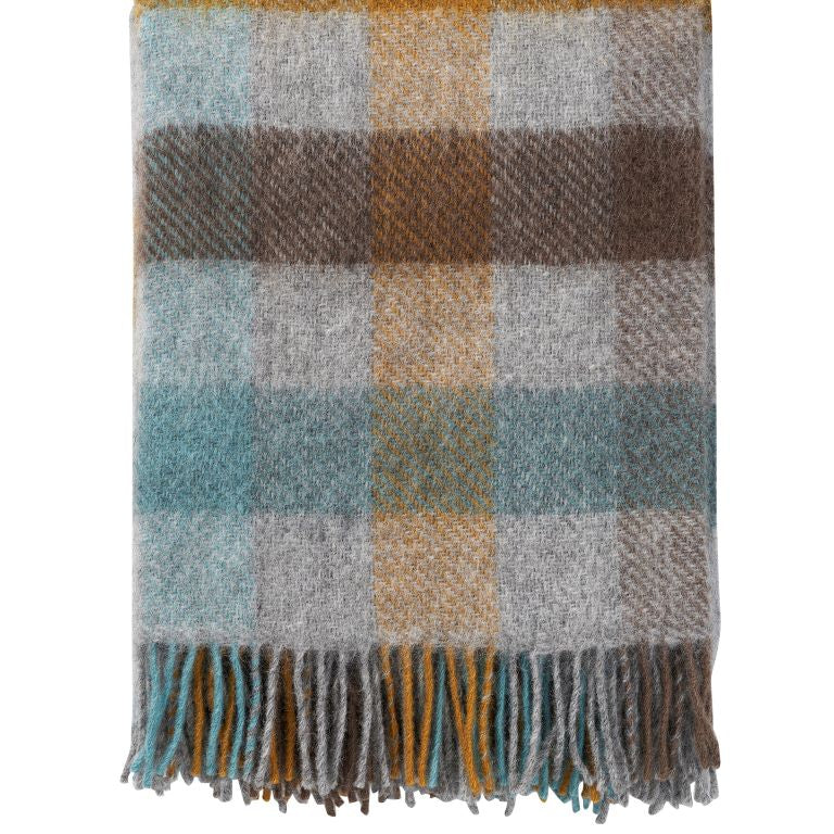 Klippan Throw - Gotland  Multi Turquoise