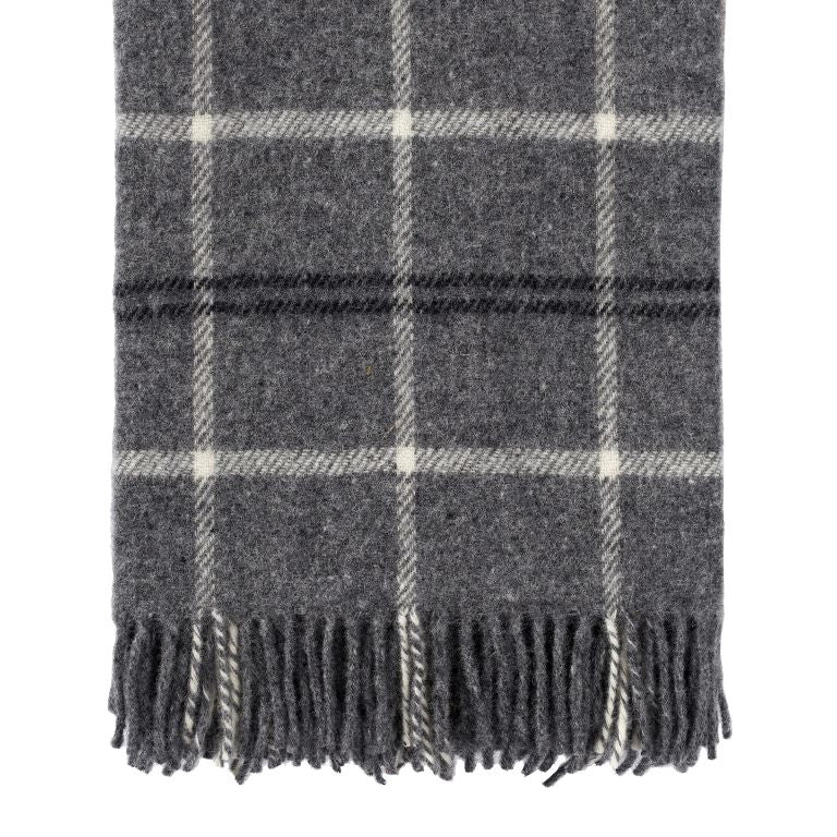 Klippan Throw - Tartan Dark Grey