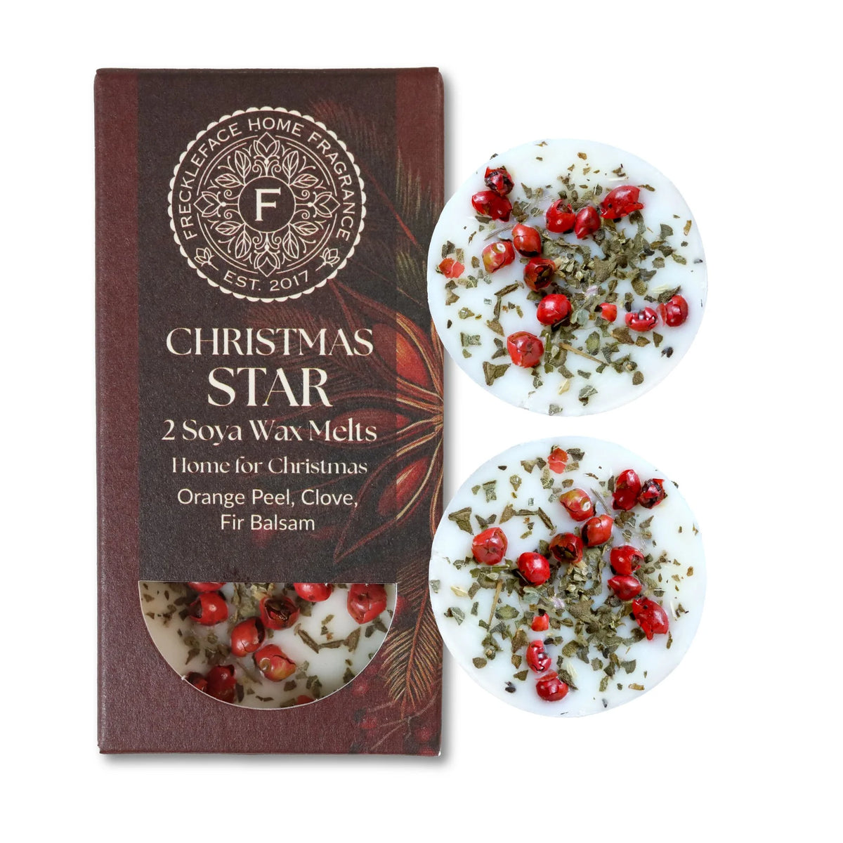 Freckleface Wax Melt Duo - Christmas Star