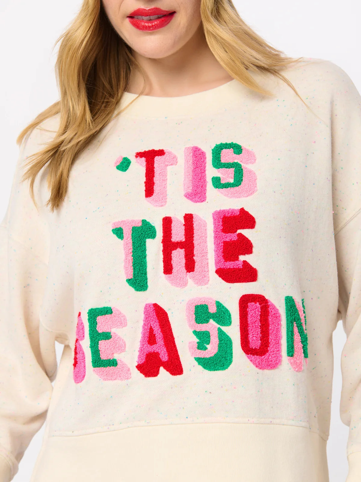 Shiraleah Sweatshirt - Tis The Season Ivory