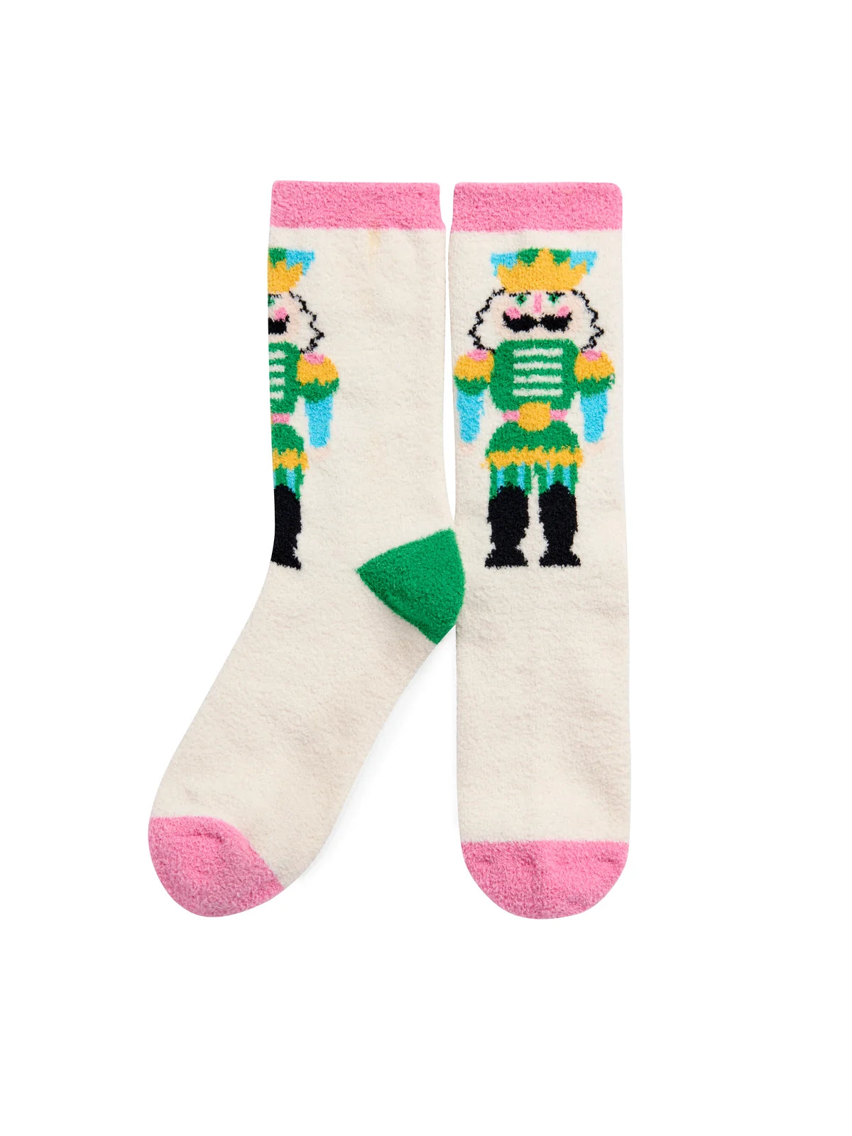 Shiraleah Fuzzy Socks - Nutcracker