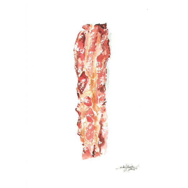 Niki Kingsmill Greeting Card - Bacon
