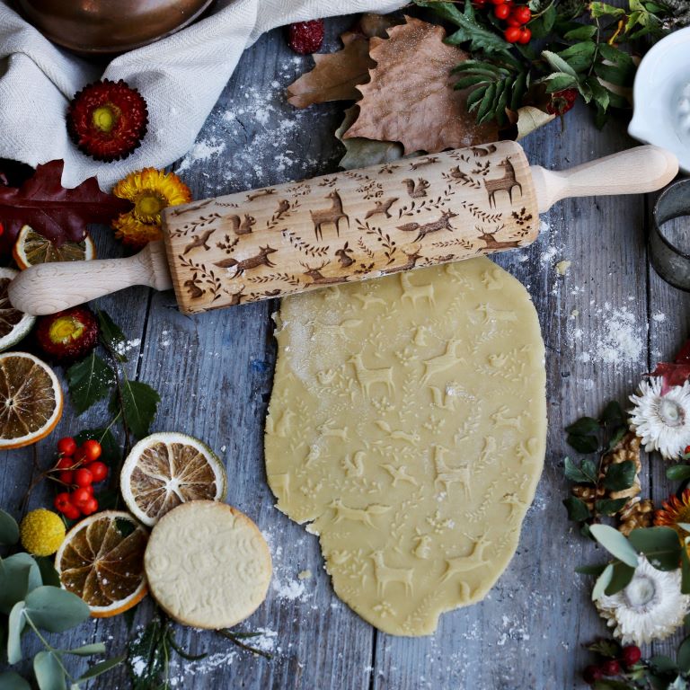 Boon Homeware Rolling Pin - Woodland Animals