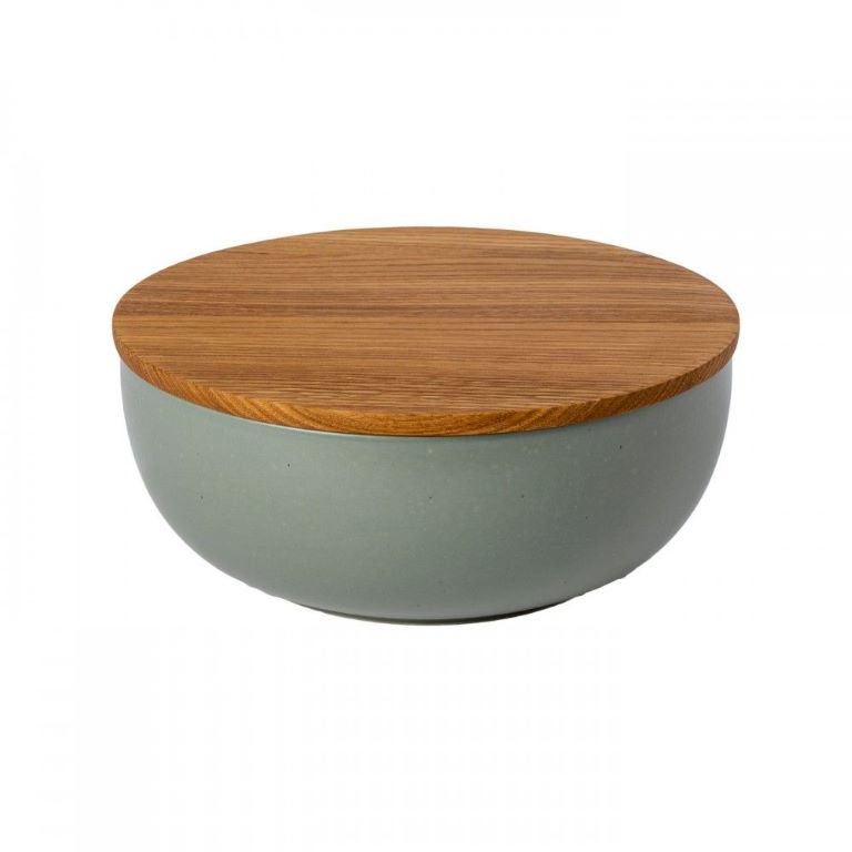 Casafina Pacifica Serving Bowl with Cutting Board Lid