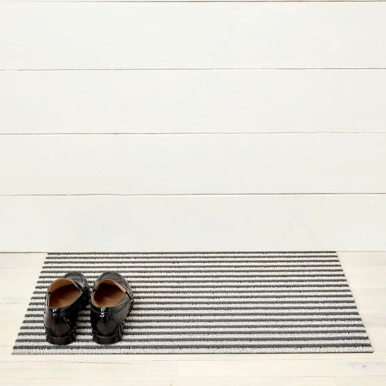 Chilewich Stripe Shag Floor Mat - Breton