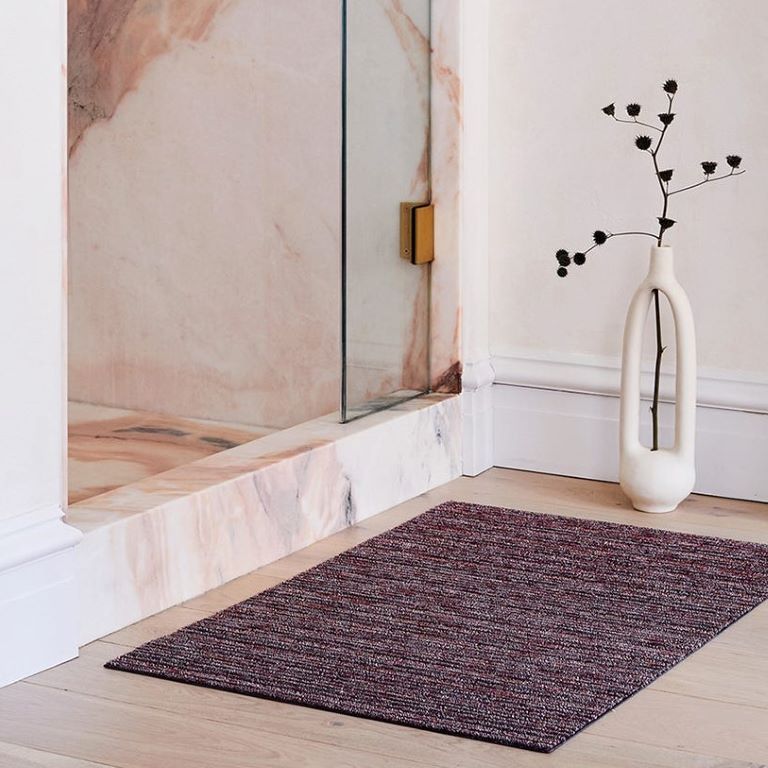 Chilewich Floor Mat - Skinny Stripe Shag