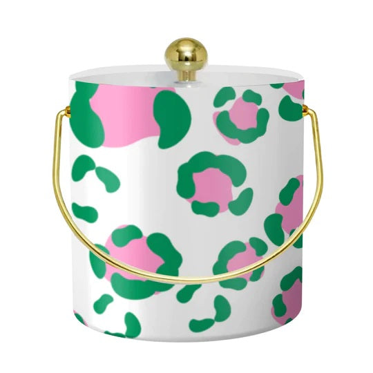 Clairebella Ice Bucket - Leopard Spots