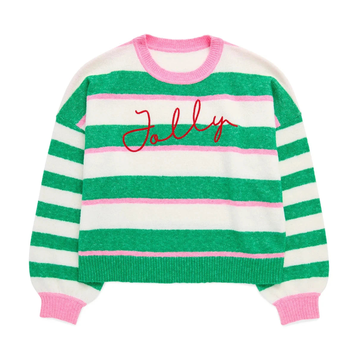 Shiraleah Sweater - Jolly Stripe Green