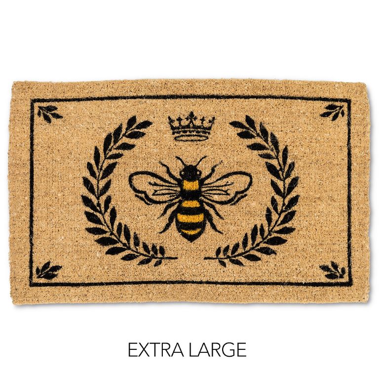 Doormat - Bee in Crest