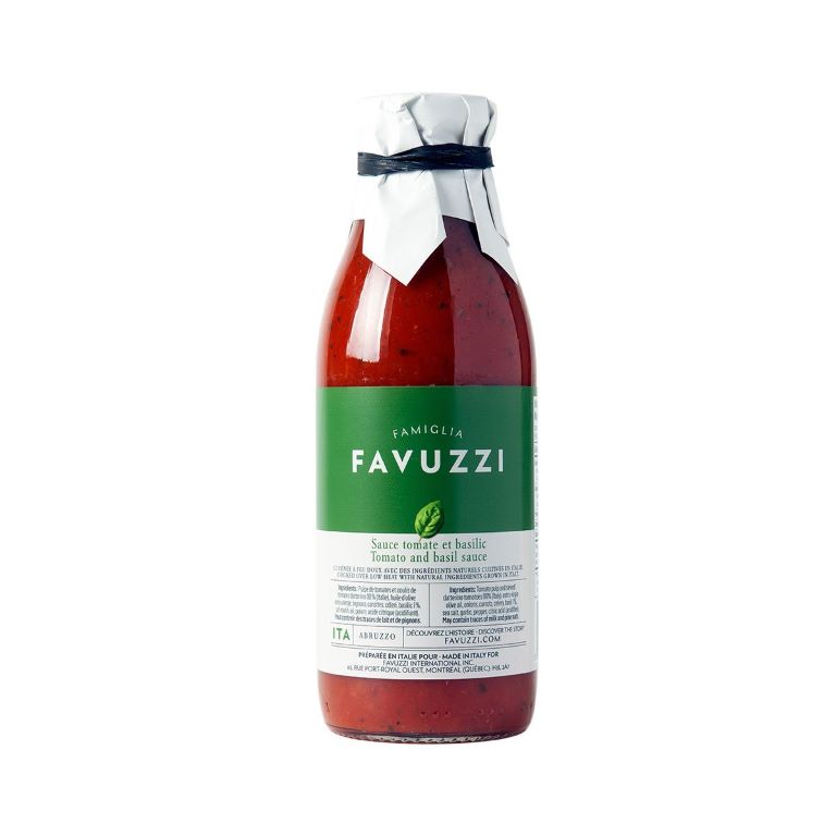 Favuzzi Tomato and Basil Sauce