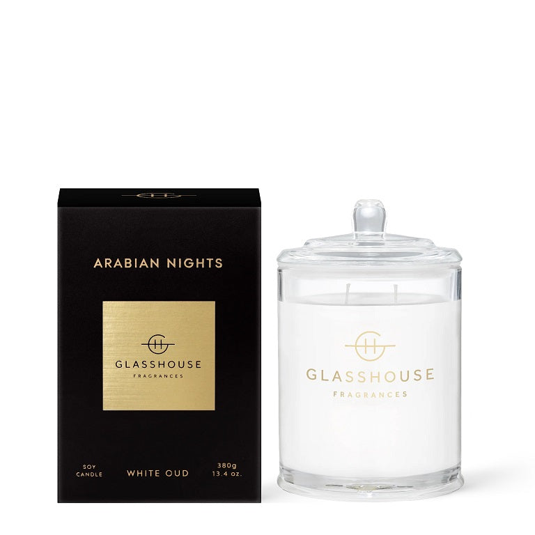 Glasshouse Fragrances Candle 380g - Arabian Nights