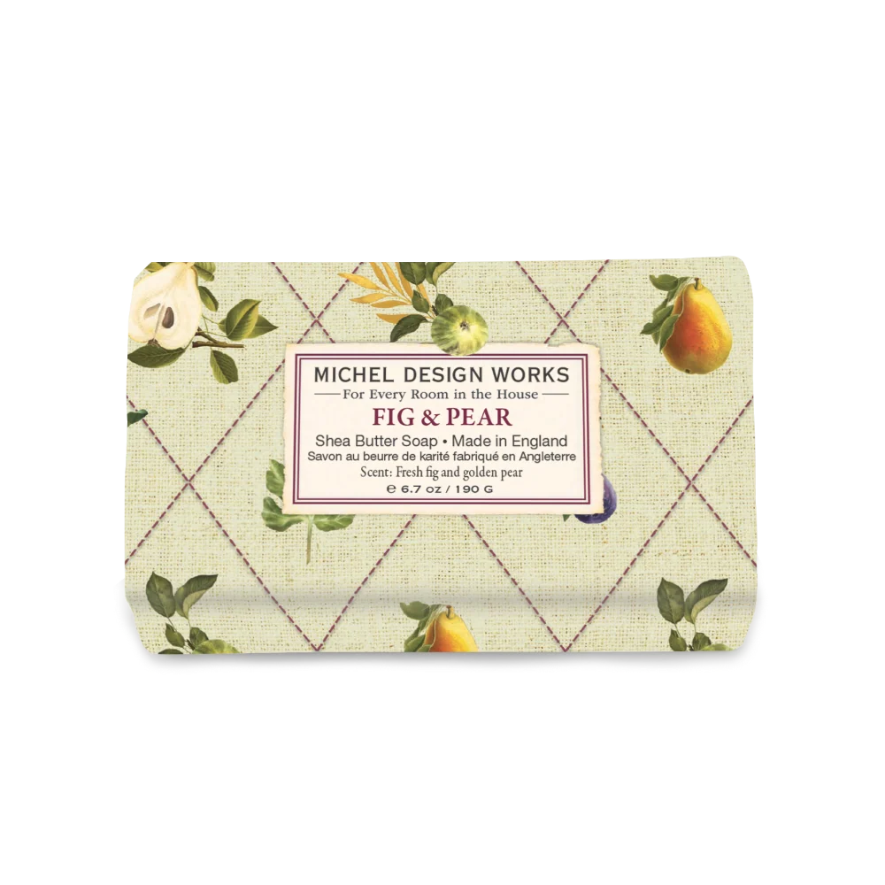 Michel Design Works Medium Bar Soap - Fig & Soap