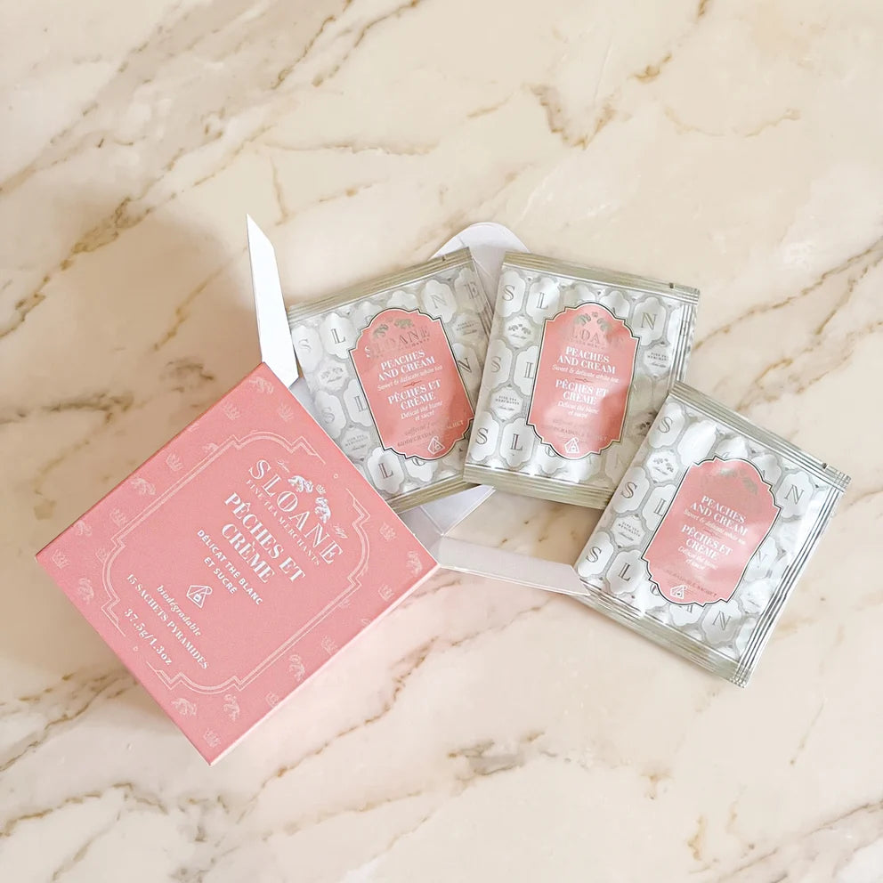 Sloane Fine Tea Sachets - Peaches and Cream